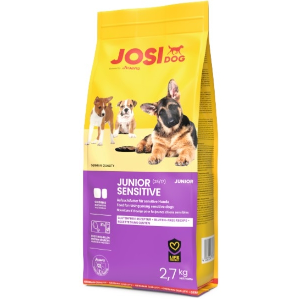 Сухий корм для собак Josera JosiDog Junior Sensitive 2.7 кг - фото 1