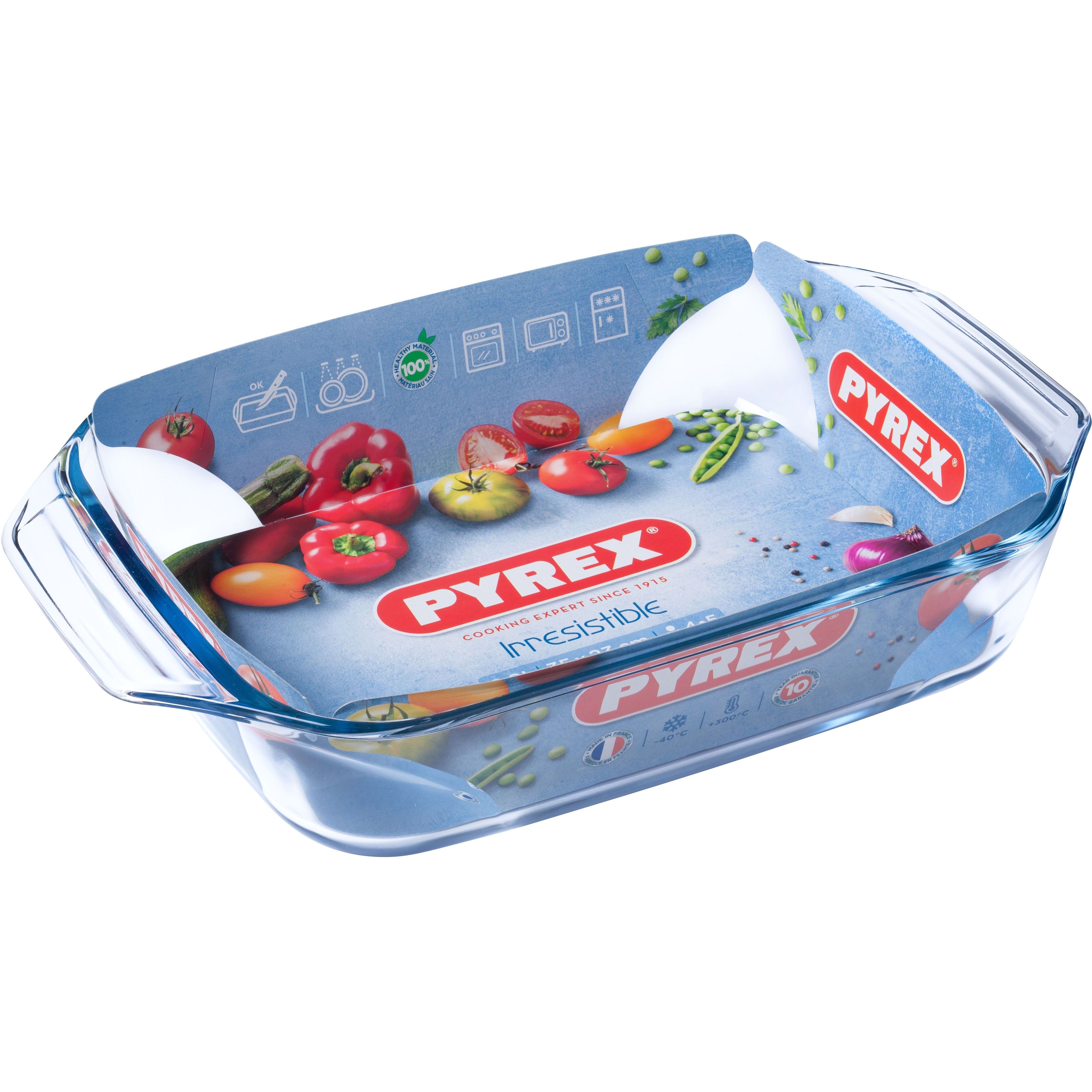 Форма для запекания Pyrex Irresistible 35х23х6 см (408B000) - фото 1