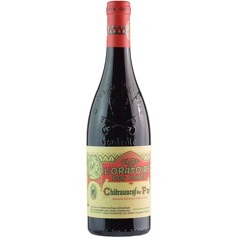 Вино Clos de L'Oratoire Chateauneuf Du Pape Rouge, красное, сухое, 0,75 л - фото 1