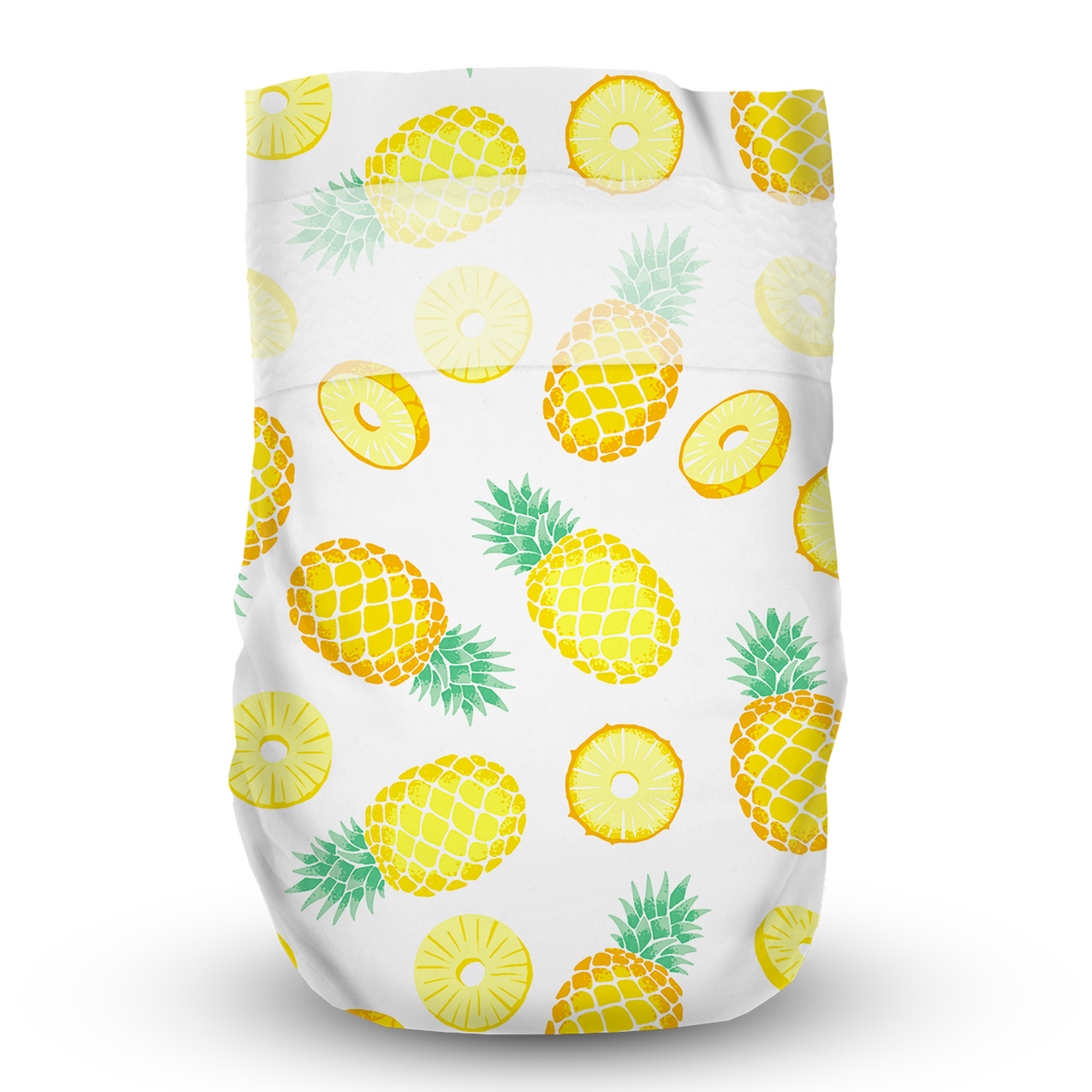 Підгузки Offspring Pineapple розмір S (3-6 кг) 48 шт. (DP-OI-FAT-S48P-PHP) - фото 2