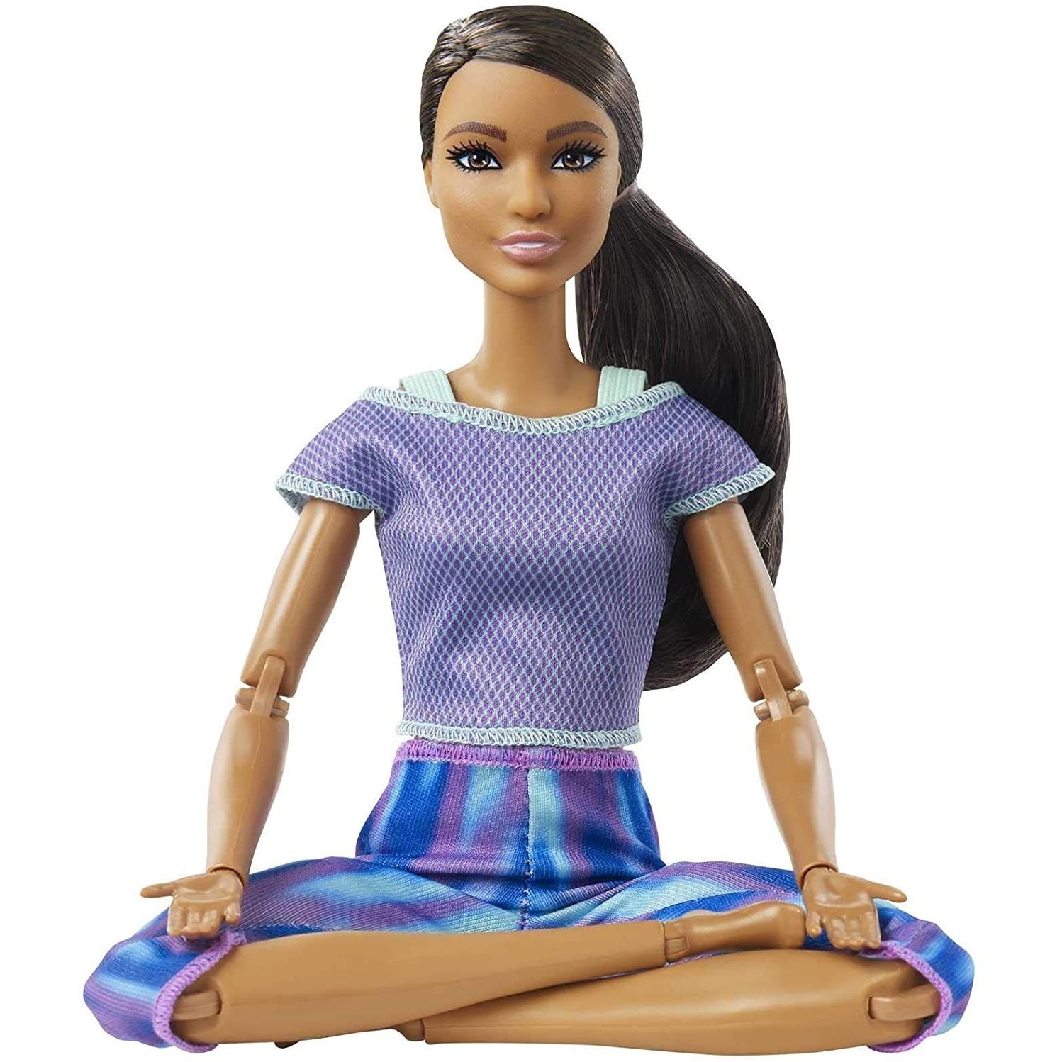 Кукла Barbie Made to Move Йога, 30 см - фото 2