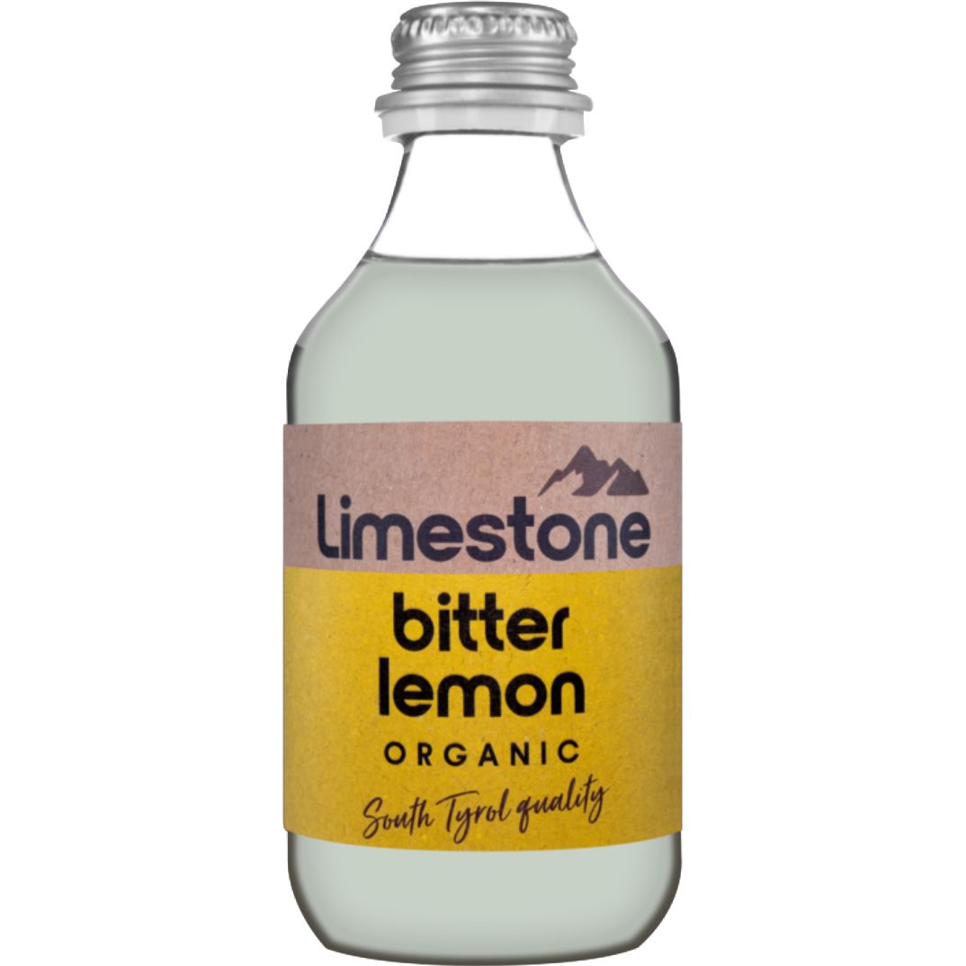 Напій Limestone Bitter Lemon безалкогольний сильногазований 0.2 л - фото 1