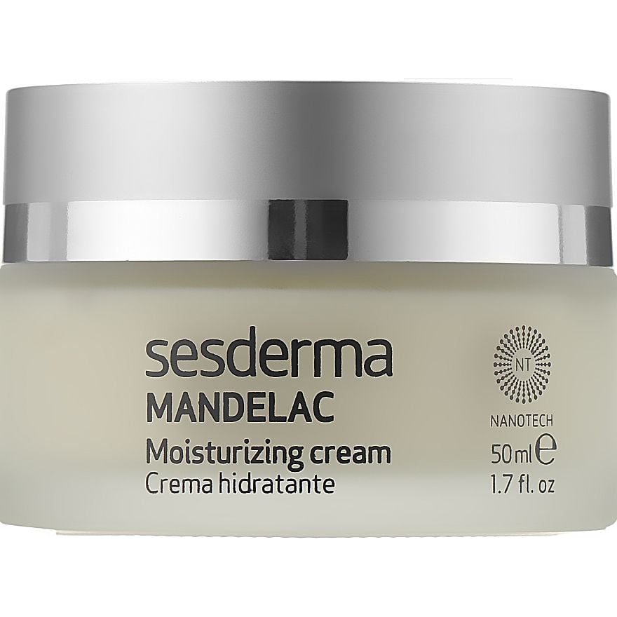 Зволожуючий крем для обличчя Sesderma Mandelac Moisturizing Cream, з мигдальною кислотою, 50 мл - фото 2
