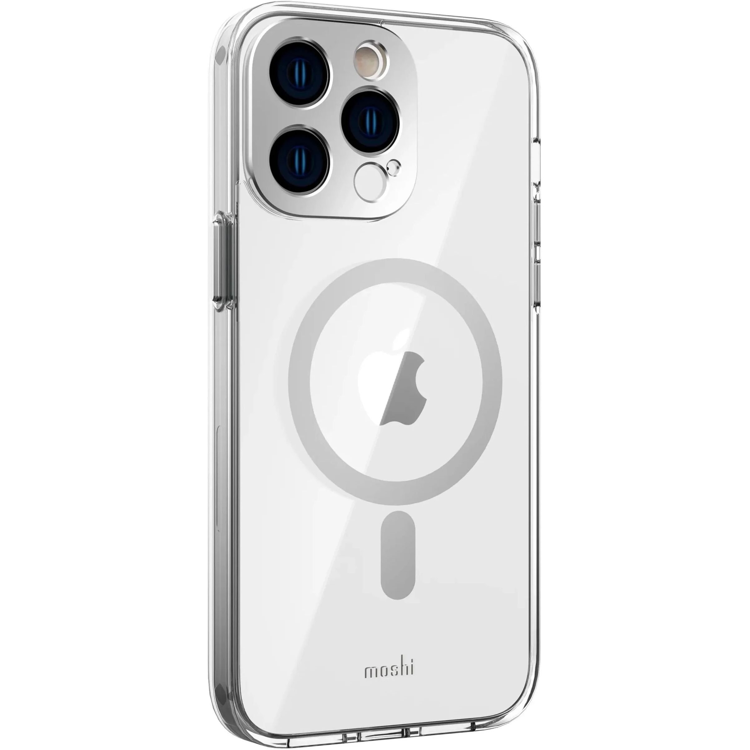 Чехол-накладка Moshi iGlaze Slim Hardshell Case Luna Silver для iPhone 14 Pro Max - фото 3