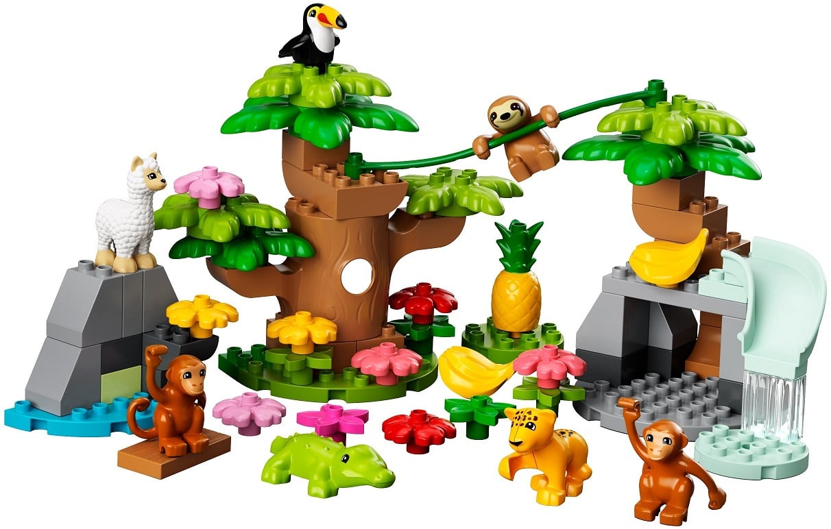 Конструктор LEGO DUPLO Дикі тварини Південної Америки, 71 деталь (10973) - фото 3