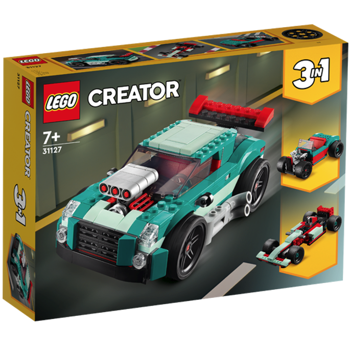 Конструктор LEGO Creator Автомобіль для перегонів 3 в 1, 258 деталей (31127) - фото 1