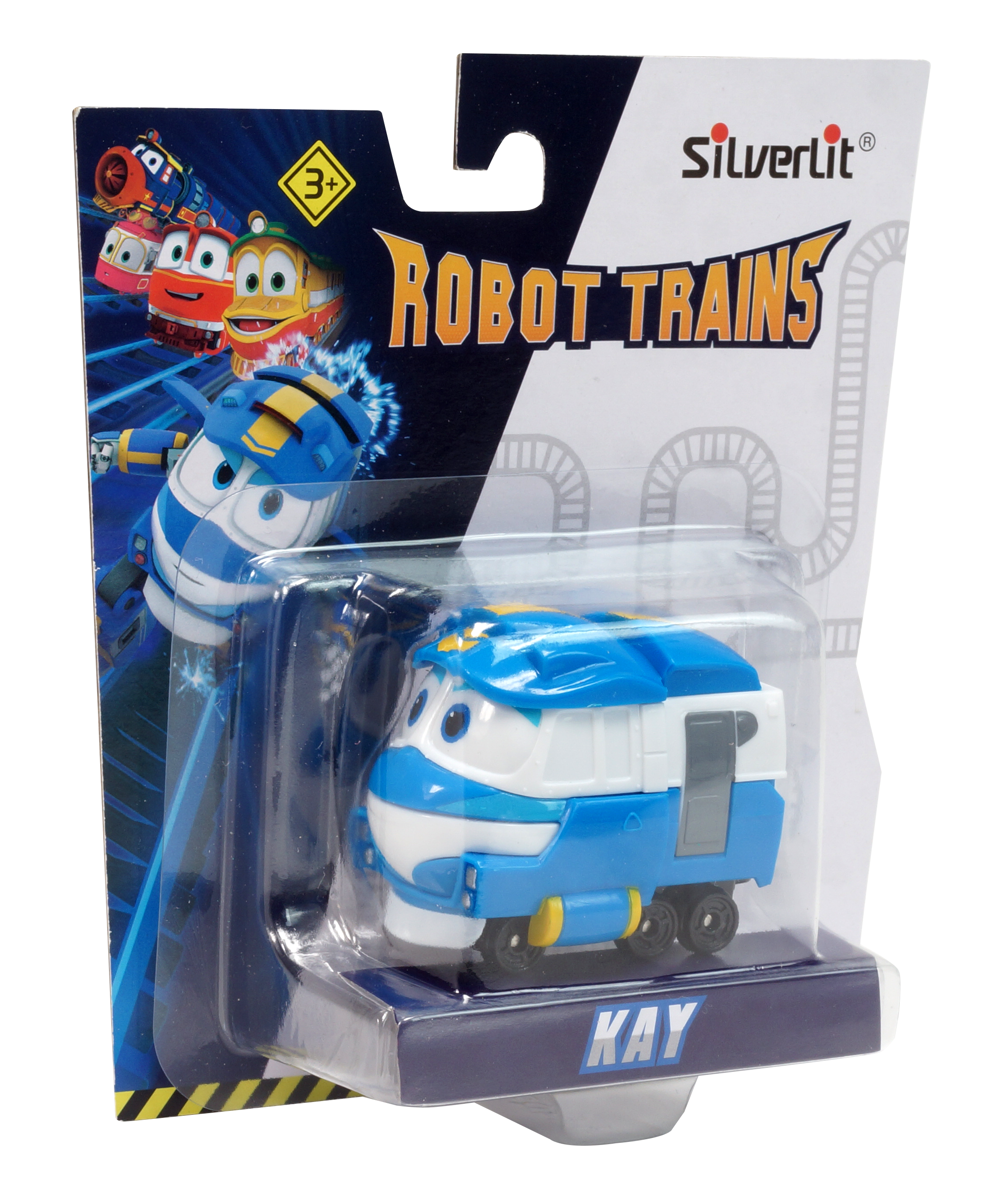 Паровозик Silverlit Robot Trains Кей, 6 см (80155) - фото 4