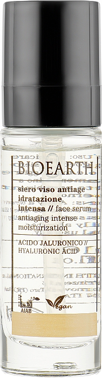 Інтенсивна антивікова сироватка для обличчя Bioearth Intensive Hydratation Anti-Aging Serum 100 мл - фото 3