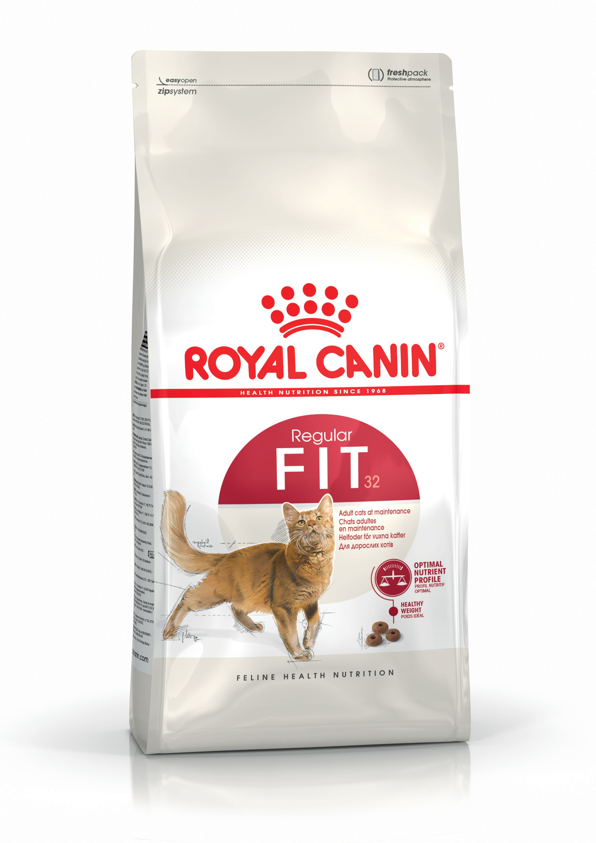 Сухой корм для взрослых кошек Royal Canin Fit, мясо птицы и рис, 2 кг - фото 1