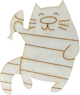 Набір для творчості Умняшка розпис по дереву, магніти-веселі коти (РД-011) - фото 3