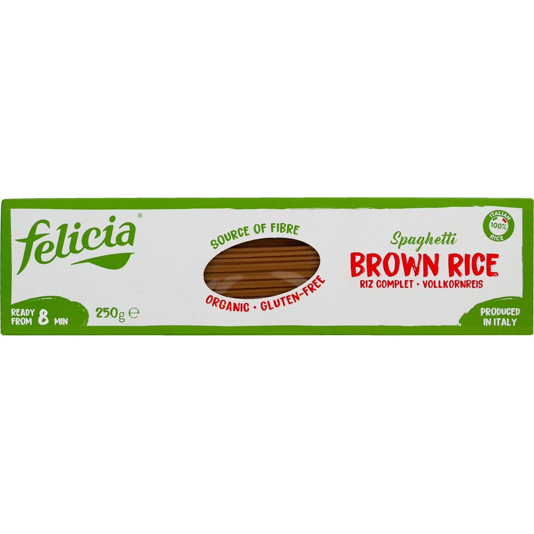 Макаронні вироби Felicia Спагетті рисові органічні 250 г (943451) - фото 1