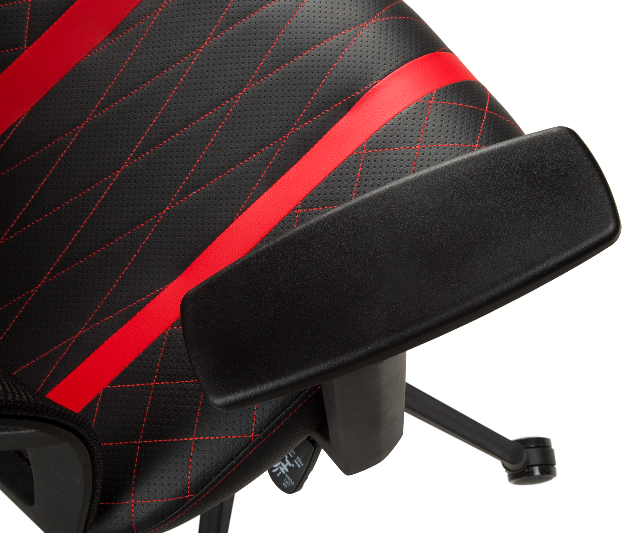 Геймерское кресло GT Racer черное с красным (X-6674 Black/Red) - фото 8