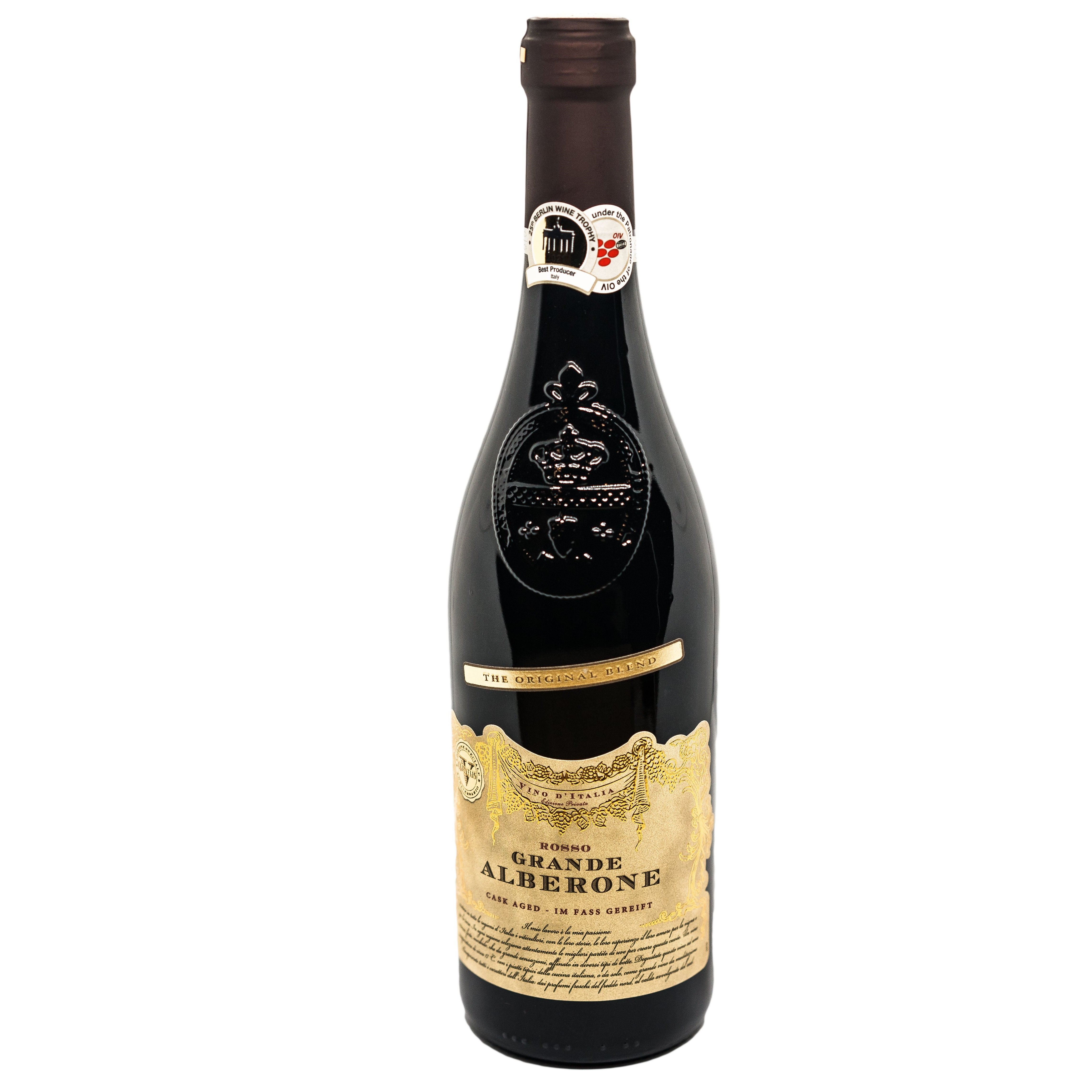 Вино Grande Alberone Vino Rosso d'Italia, красное, сухое, 0,75 л - фото 1