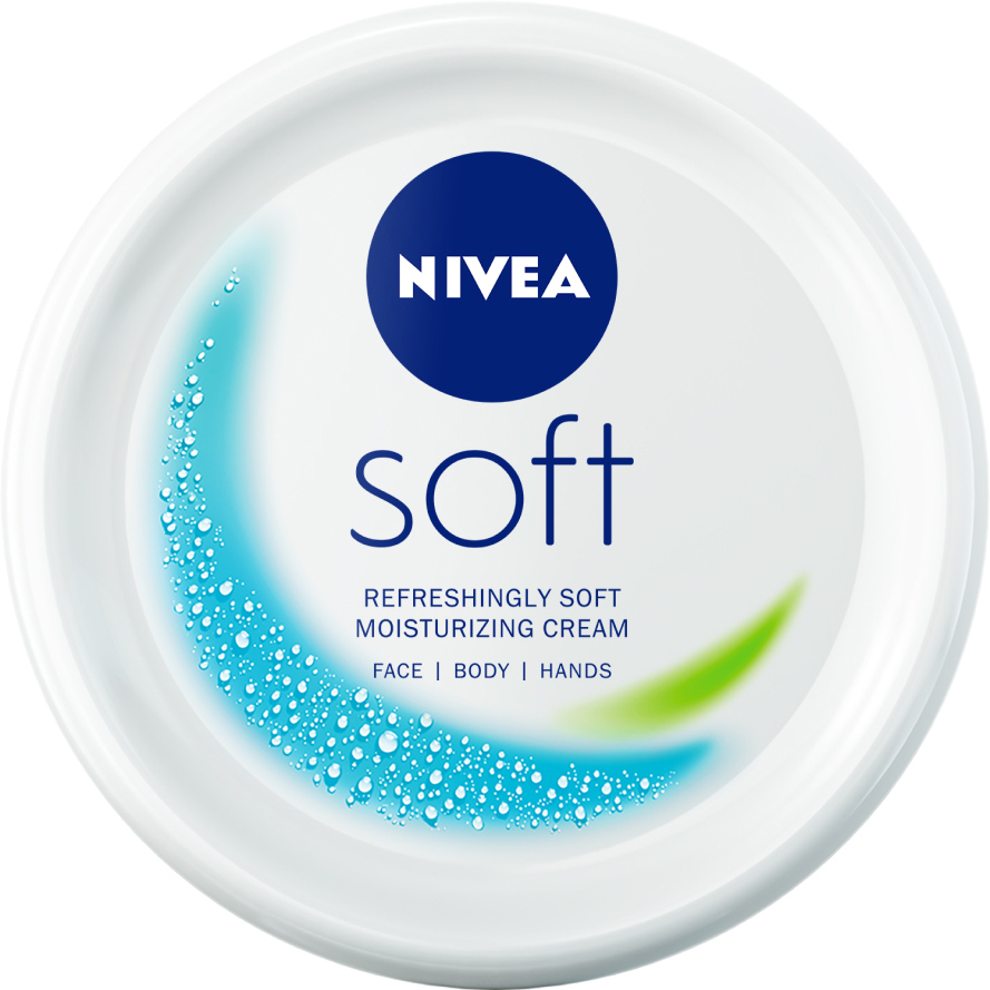 Увлажняющий крем Nivea Soft для лица и тела 100 мл - фото 1