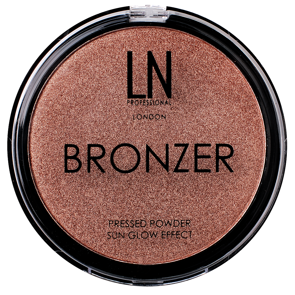 Бронзер для обличчя та тіла LN Professional Bronze Sun Glow Effect, відтінок 02, 6 г - фото 1