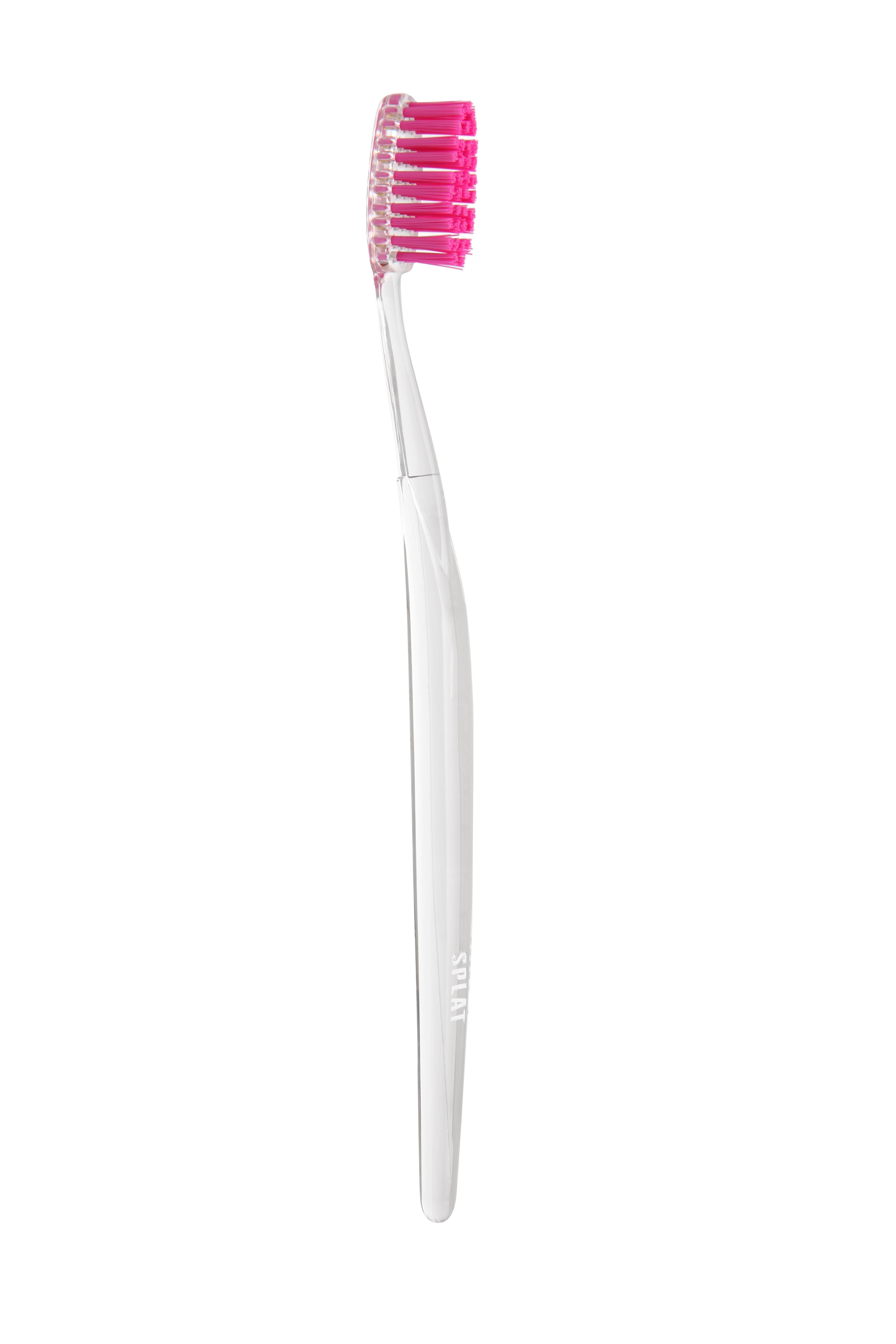 Зубна щітка Splat Professional Whitening Medium, середня, рожевий - фото 2