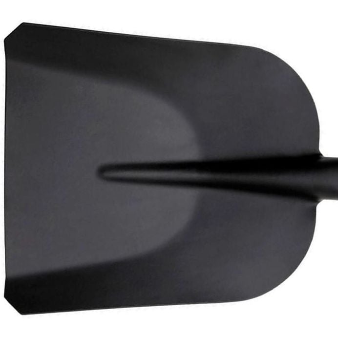 Лопата совковая Virok без черенка черная - фото 2