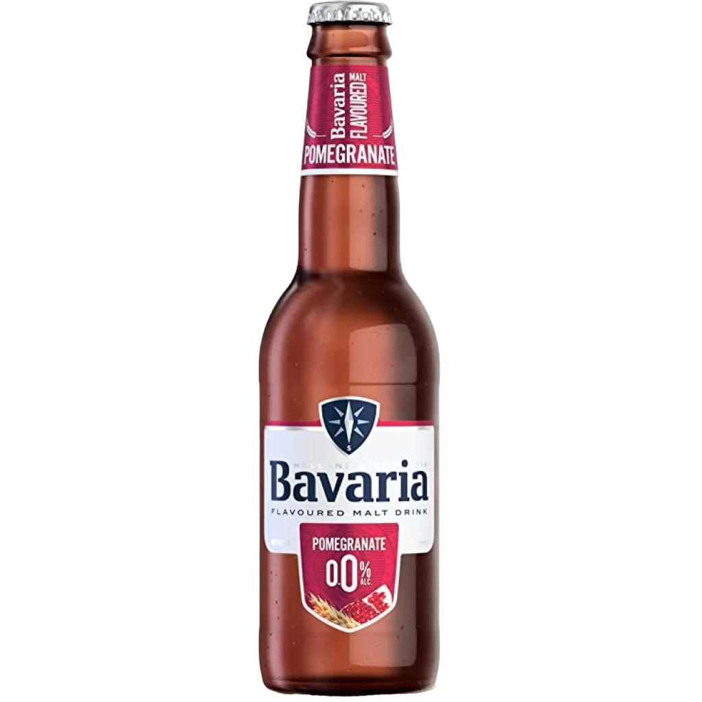 Пиво Bavaria Гранат, безалкогольное, светлое, фильтрованное, 0,33 л - фото 1