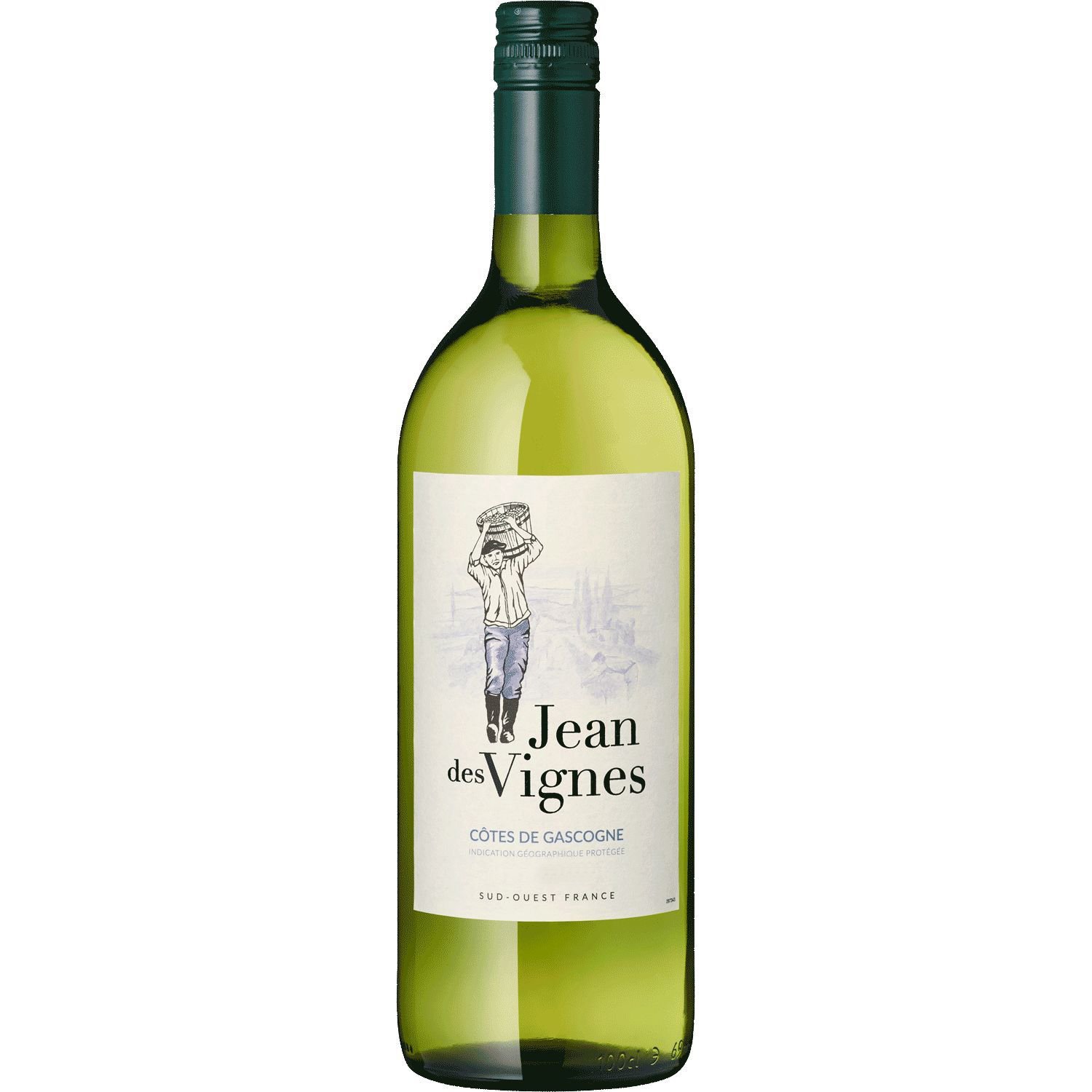 Вино Plaimont Jean des Vignes Blanc, белое, сухое, 1 л - фото 1