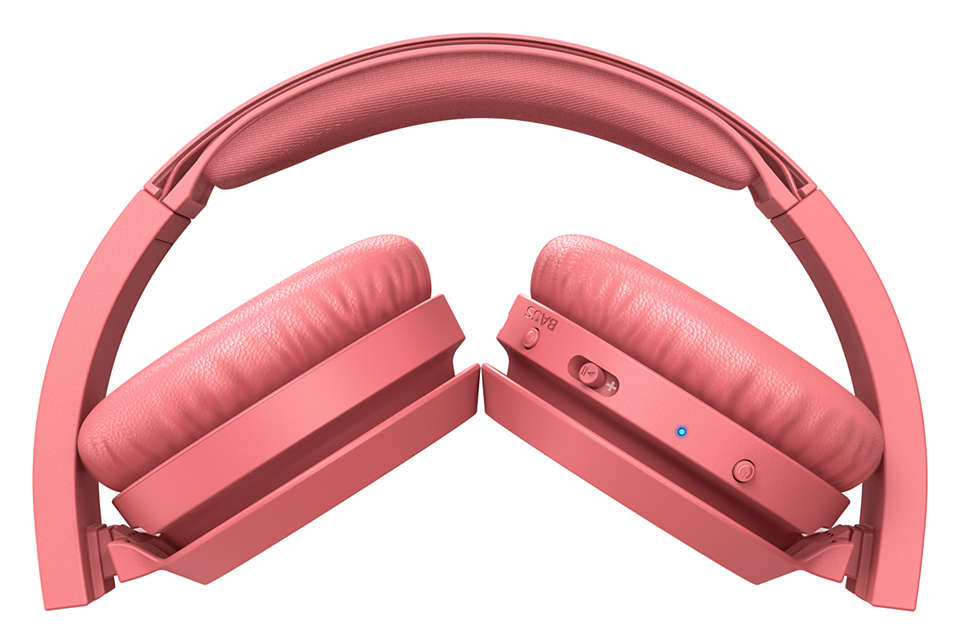 Навушники Philips On-ear TAH4205 Bluetooth Wireless Red - фото 5