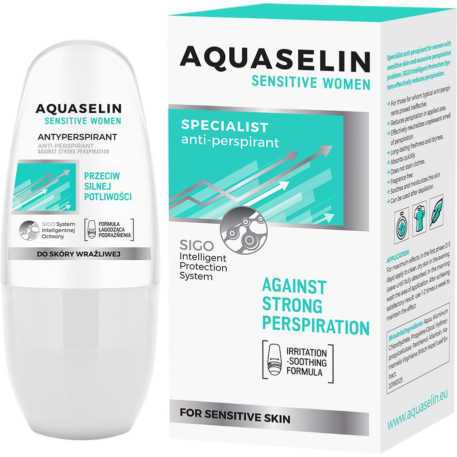 Антиперспирант Aquaselin Sensitive Women Deo 50 мл - фото 3