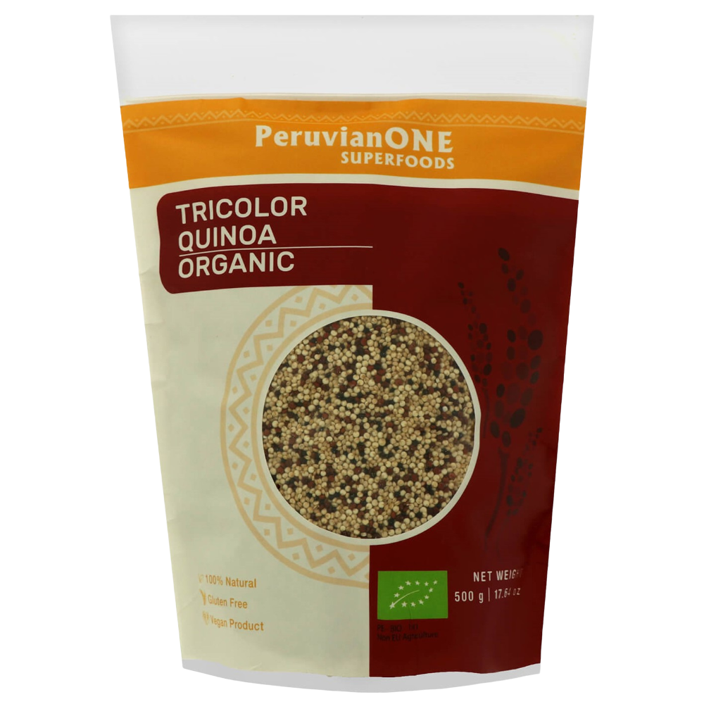 Киноа PeruvianONE Superfoods Tricolor Quinoa Organic 500 г (769054) - фото 1