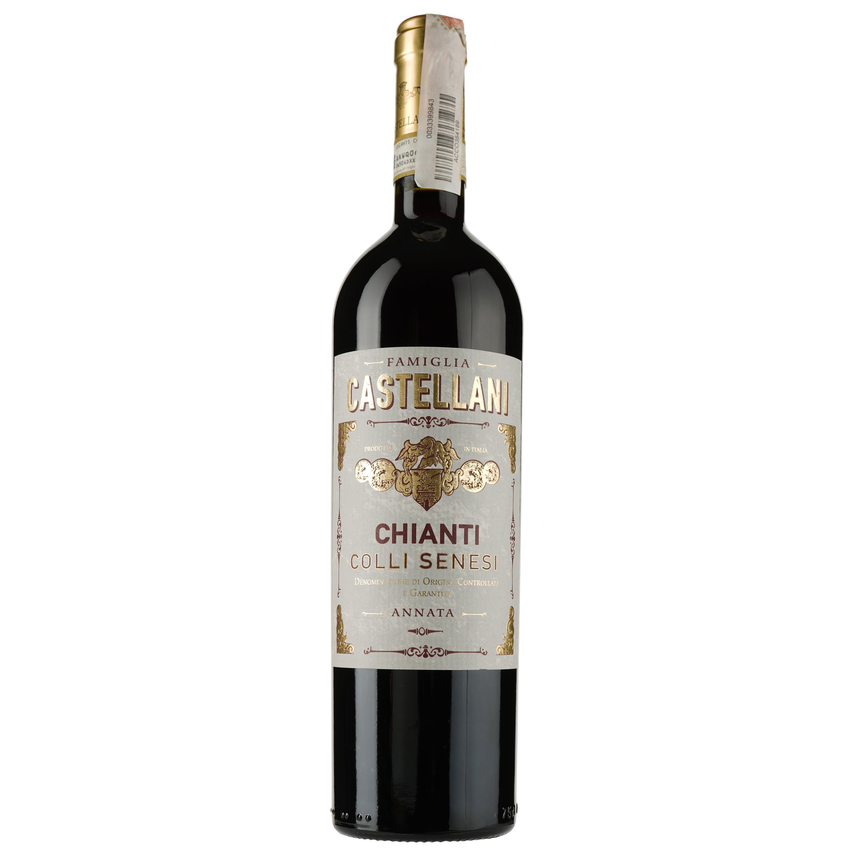 Вино Castellani Chianti Colli Senesi El.Famiglia DOCG, червоне, сухе, 12,5%, 0,75 л - фото 1