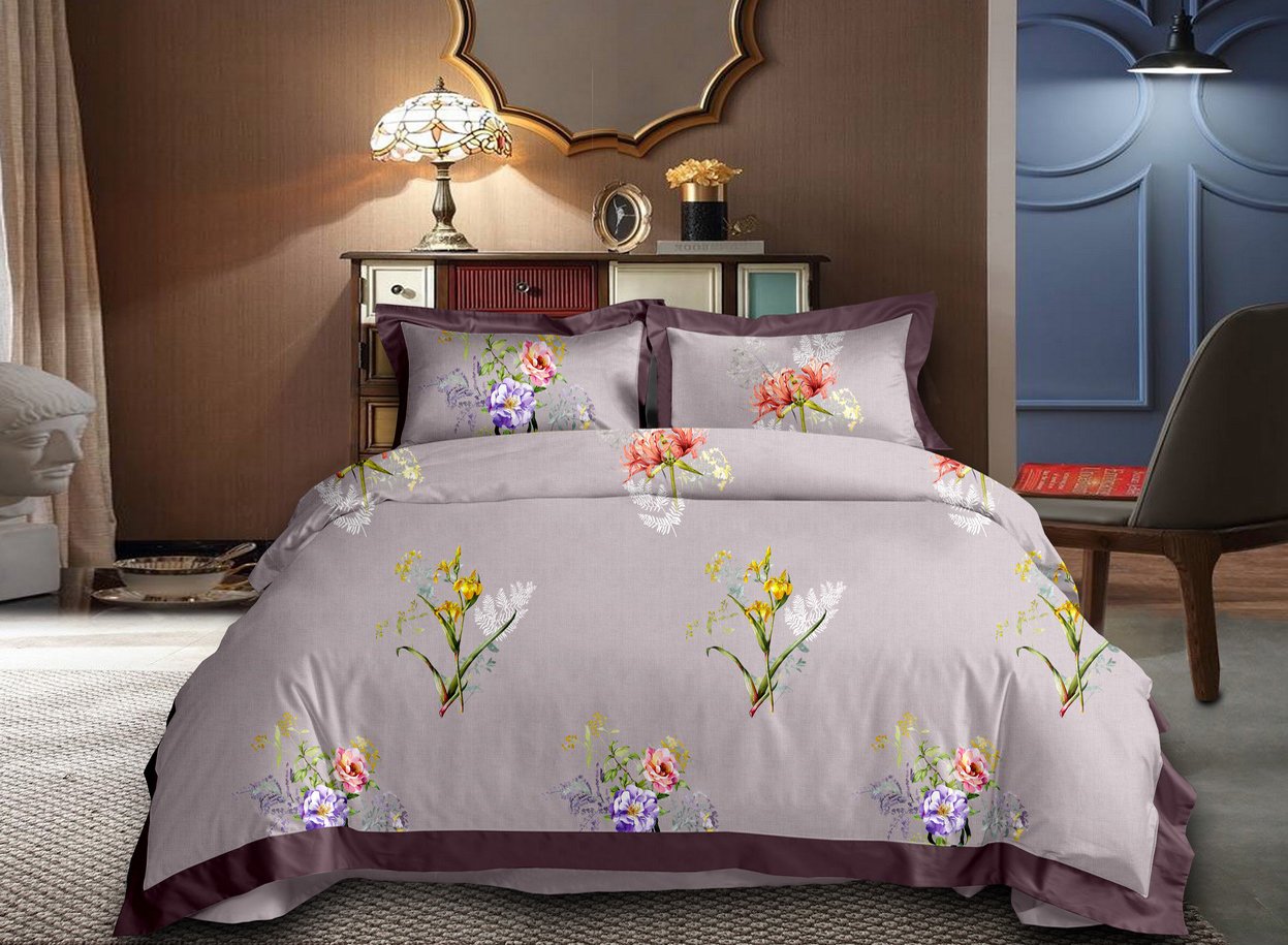 Комплект постельного белья Ecotton, евростандарт, 4 единицы, разноцвет (22758) - фото 1