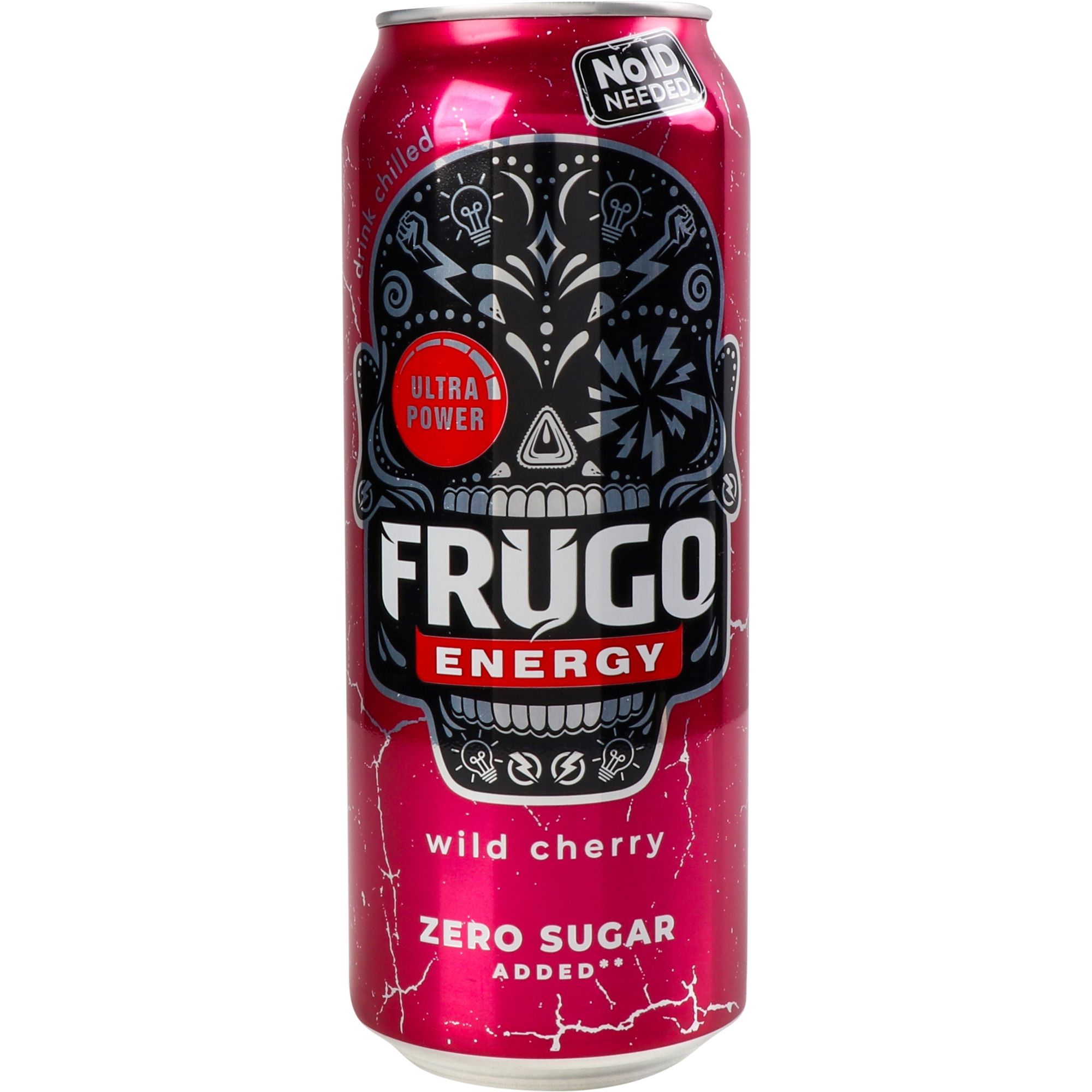 Энергетический напиток Frugo Wild Cherry газированный 0.5 л (951528) - фото 1