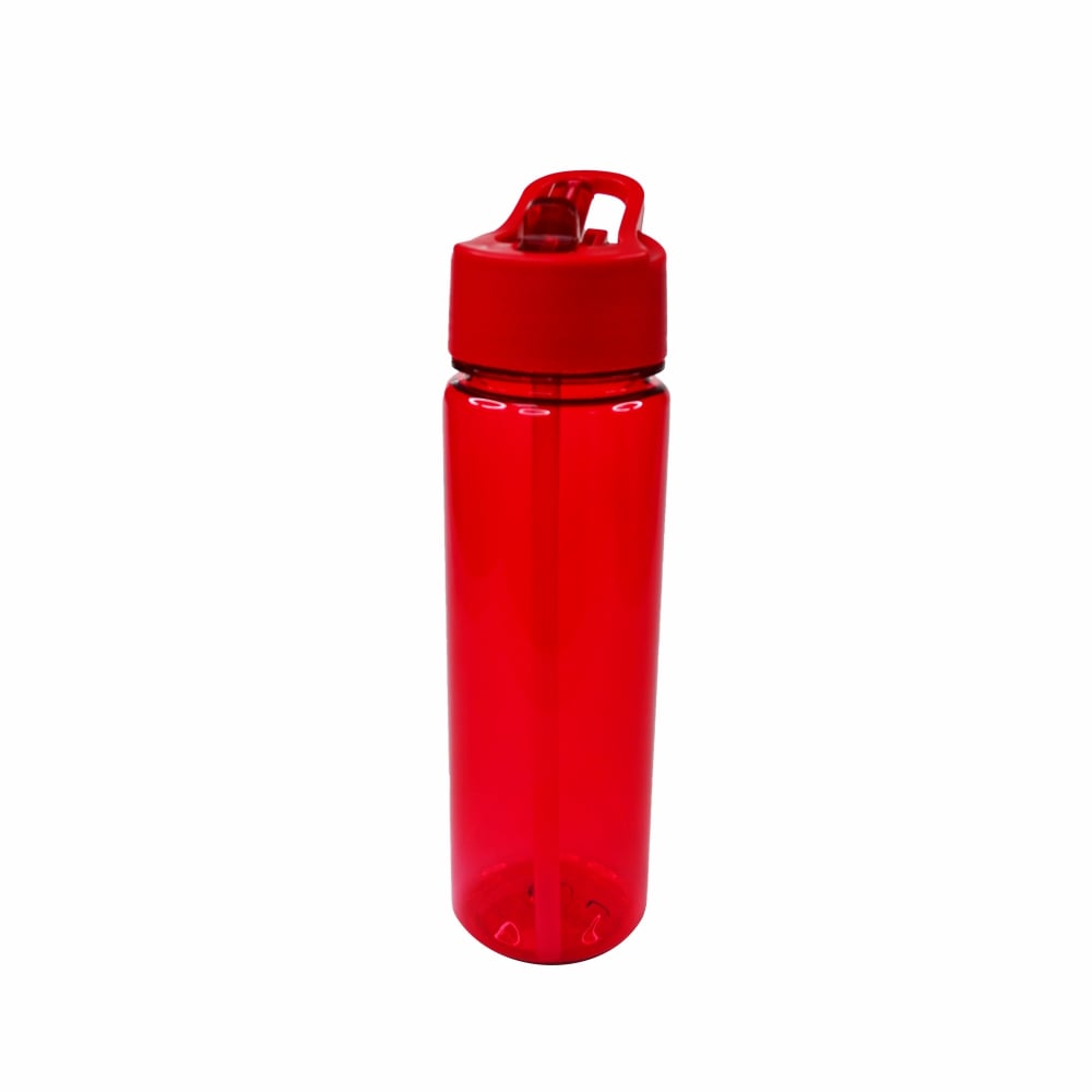 Бутылка для воды Bergamo Glassy, 660 мл, красная (20224wb-02) - фото 3