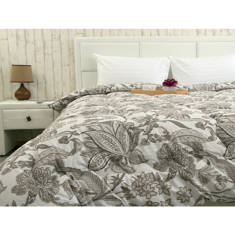 Одеяло шерстяное Руно Luxury, полуторное, бязь, 205х140 см, бежевое (321.02ШУ_Luxury) - фото 5
