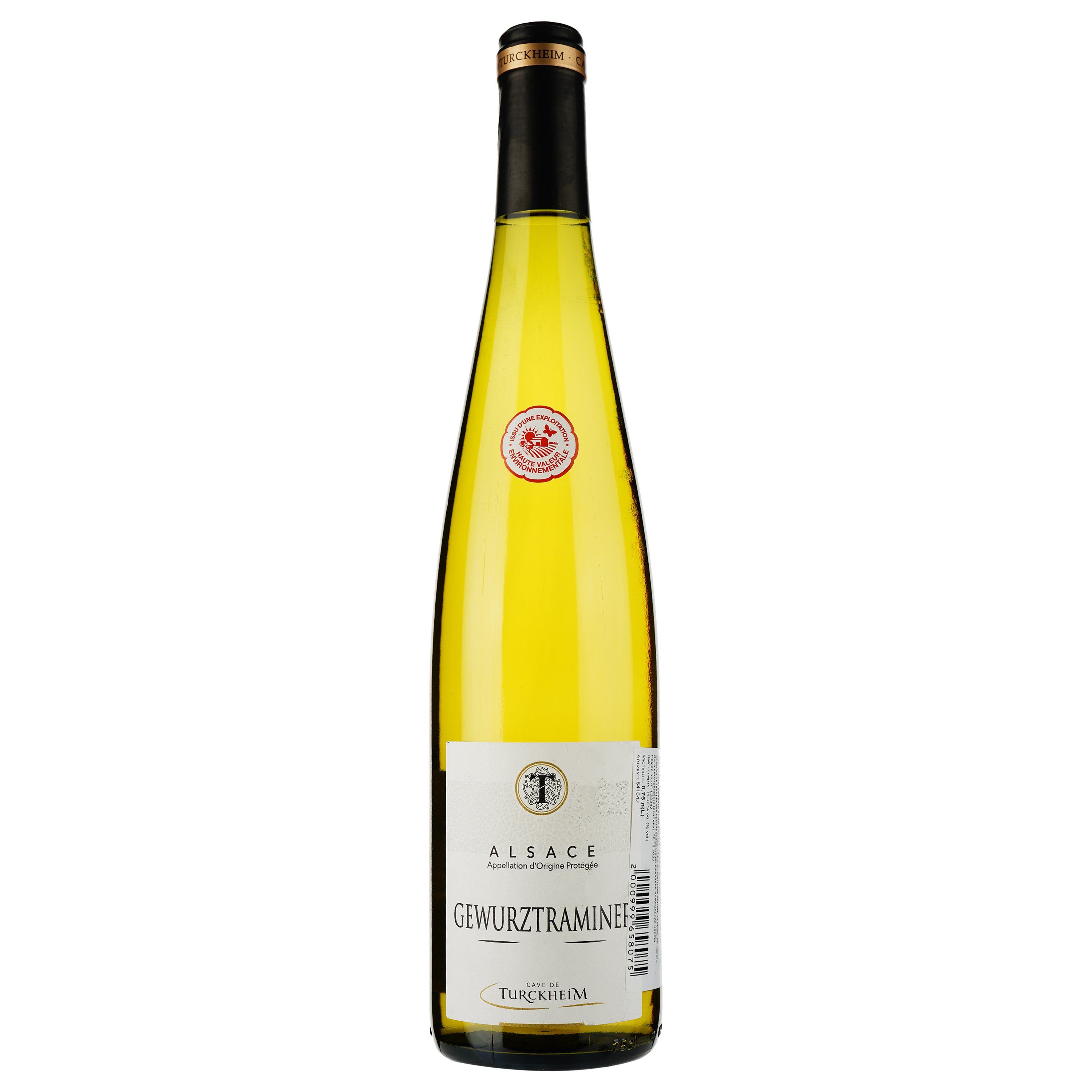 Вино Gewurztraminer AOP Alsace 2020 Cave de Turckheim біле сухе 0.75 л - фото 1
