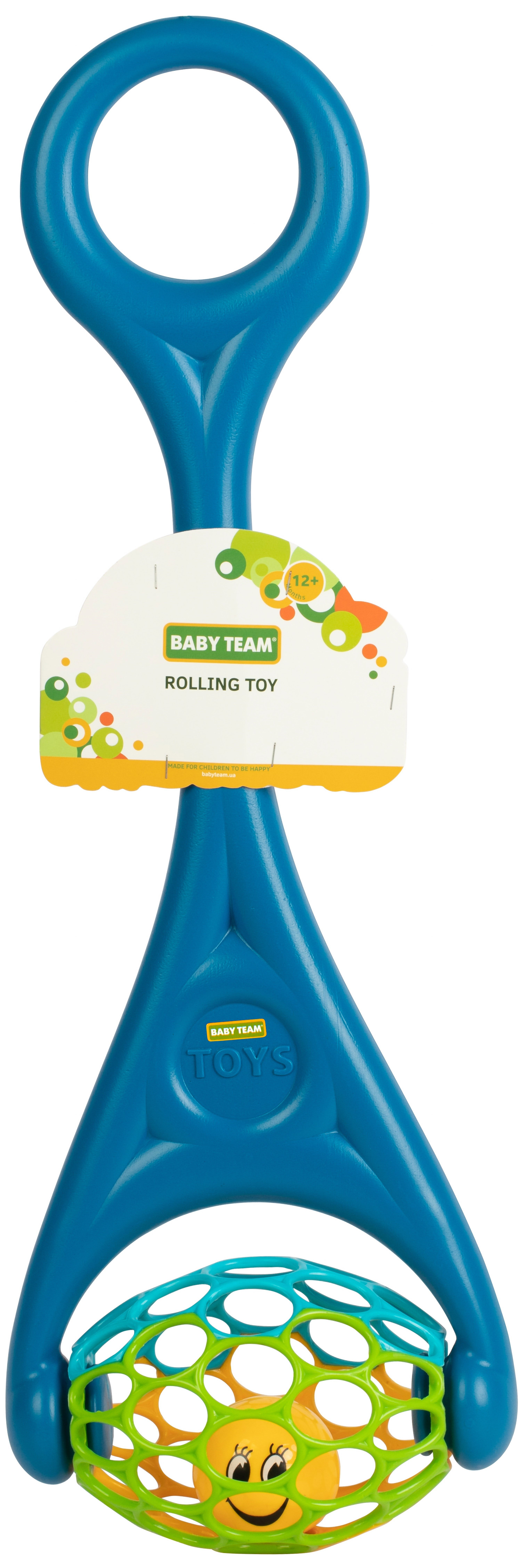 Іграшка-каталка Baby Team, синій (8662) - фото 1