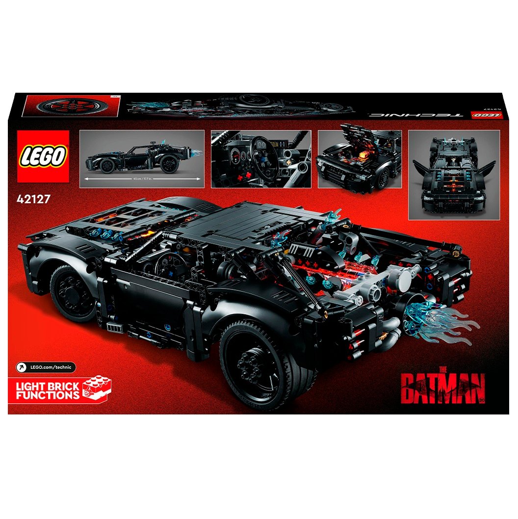 Конструктор LEGO Technic Бетмен: Бетмобіль, 1360 деталей (42127) - фото 2