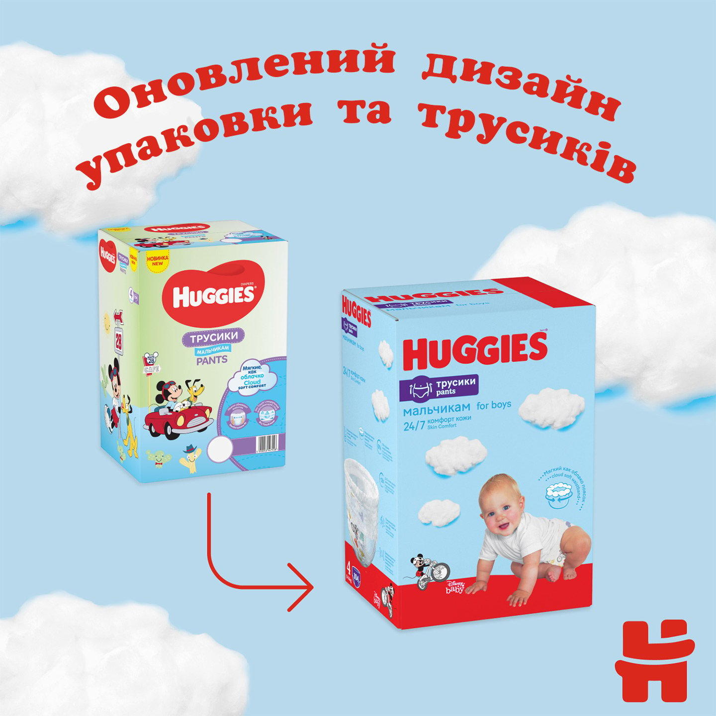 Набір трусиків-підгузків для хлопчиків Huggies Pants 3 (6-11 кг), 116 шт. (2 уп. по 58 шт.) - фото 3