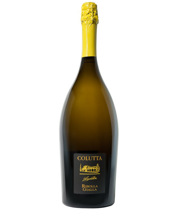 Вино ігристе Colutta Ribolla Gialla Brut, 12,5%, 0,75 л (ALR16077) - фото 1