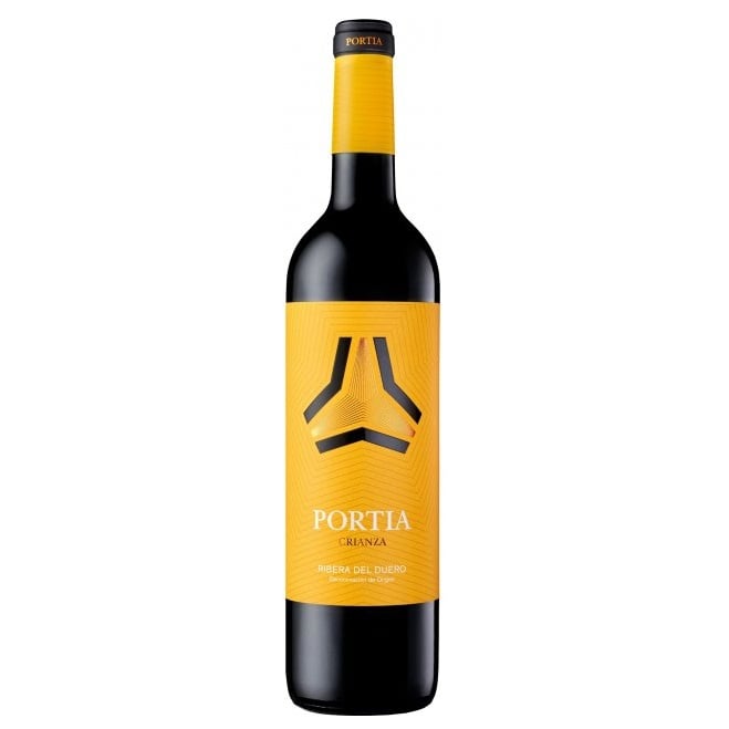 Вино Portia Crianza, красное, сухое, 14,5%, 0,75 л - фото 1