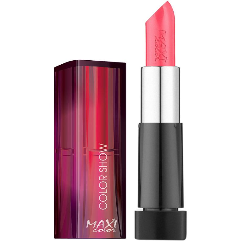Помада для губ Maxi Color Color Show відтінок 18 (Рожевий персик) 4.2 г - фото 1