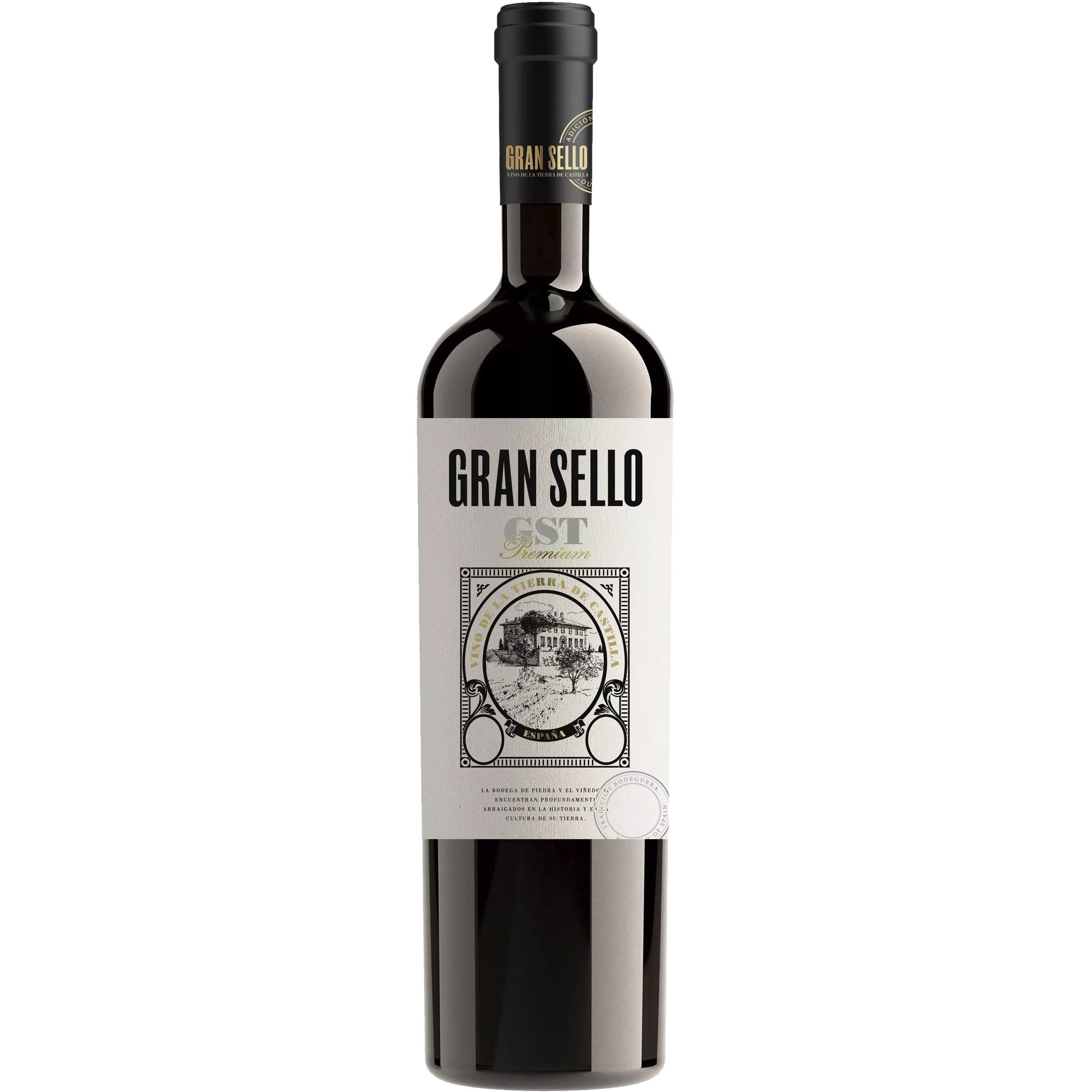 Вино Gran Sello Crianza GST 2018 червоне сухе 0.75 л - фото 1
