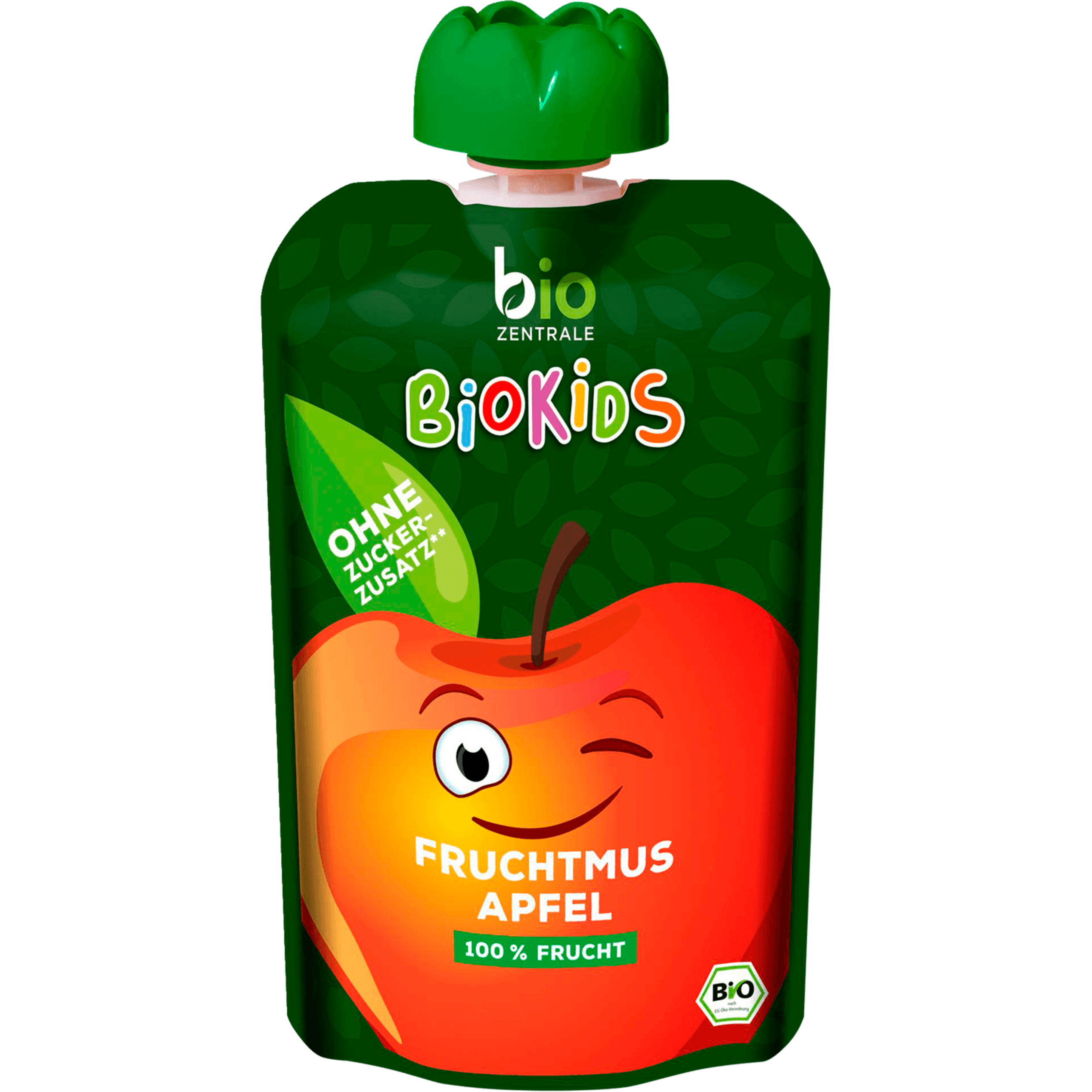 Пюре фруктове Bio Zentrale BioKids Яблуко органічне 90 г - фото 1