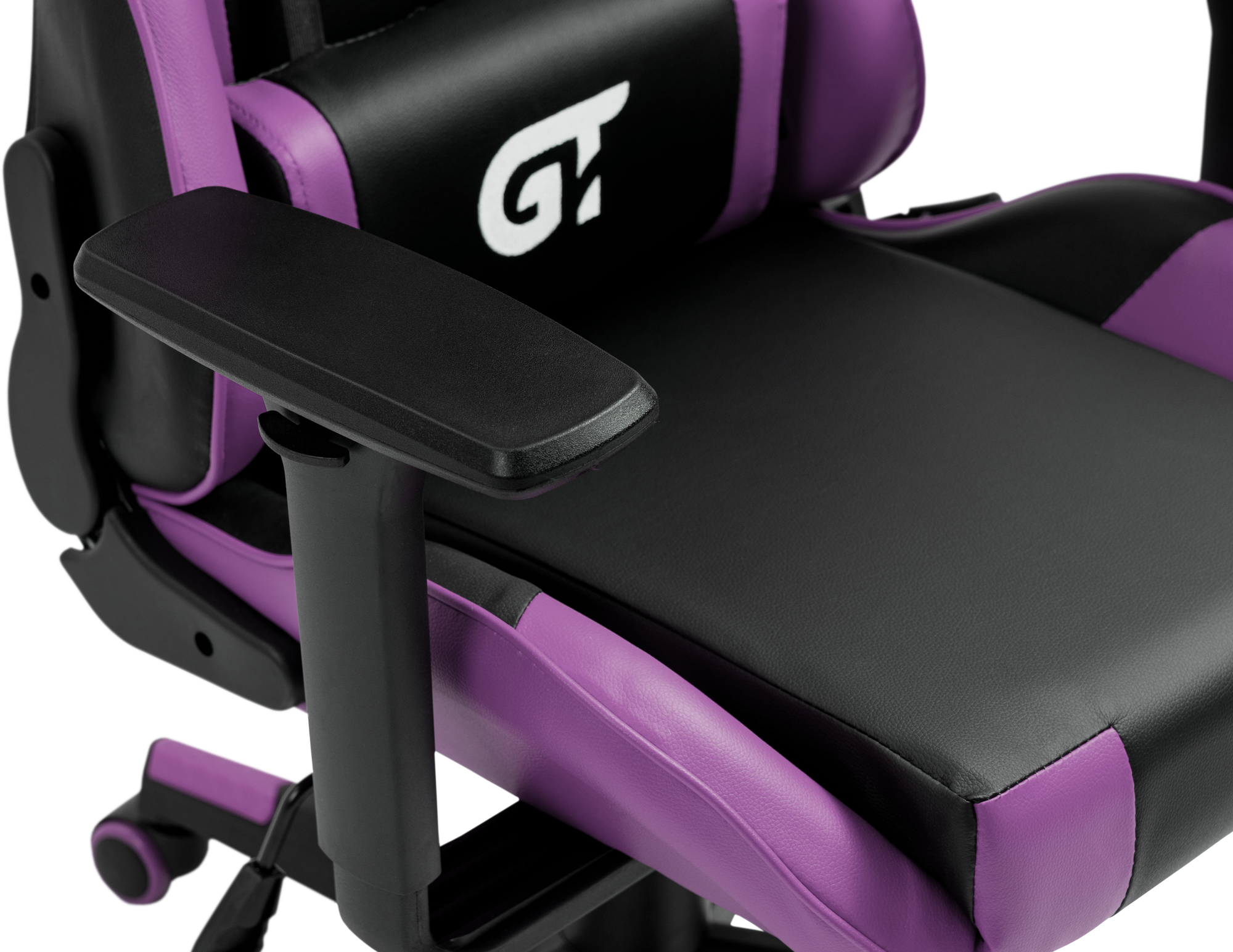 Геймерське дитяче крісло GT Racer чорне з фіолетовим (X-5934-B Kids Black/Violet) - фото 8