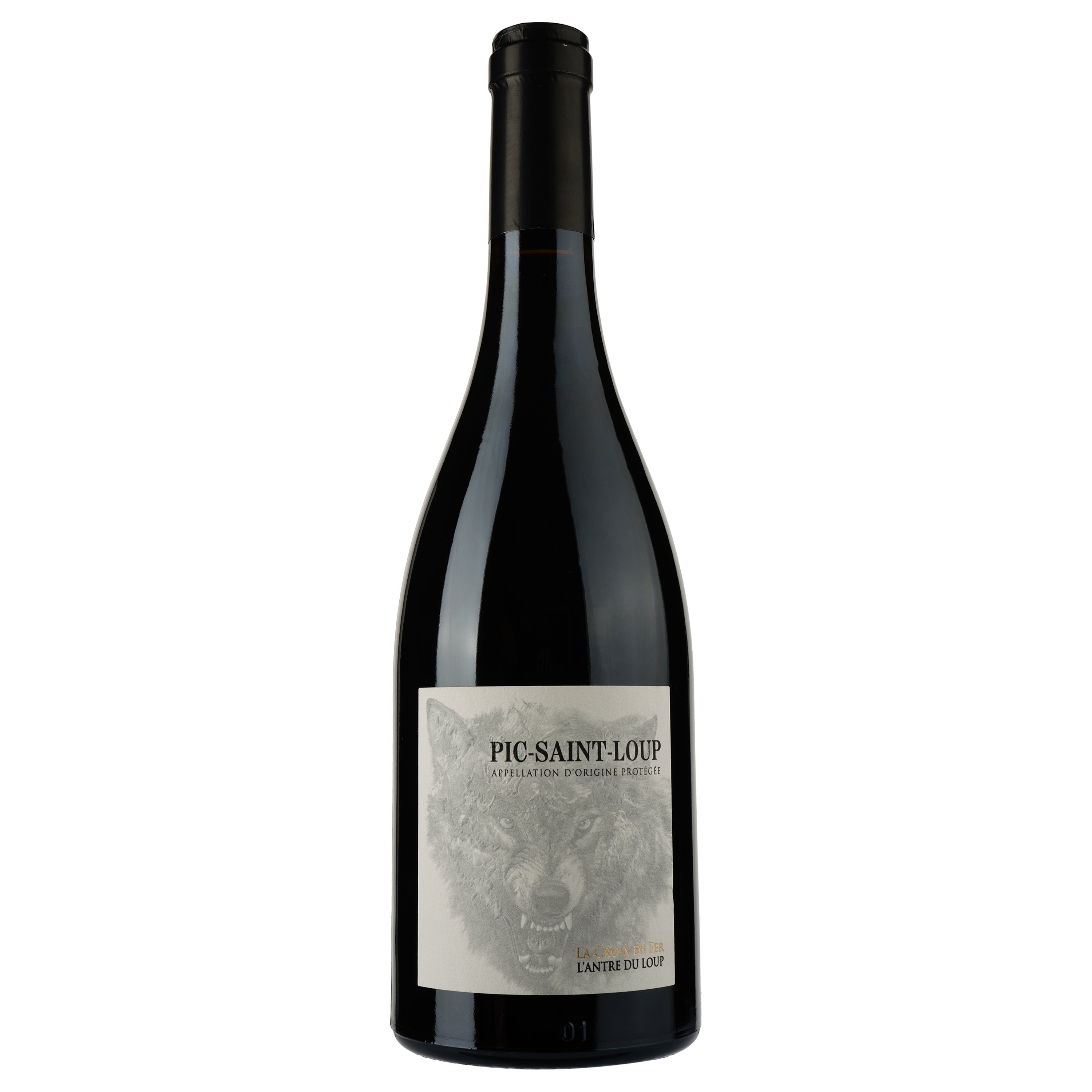 Вино L'antre Du Loup Rouge AOP Pic Saint Loup 2018, красное, сухое, 0,75 л - фото 1