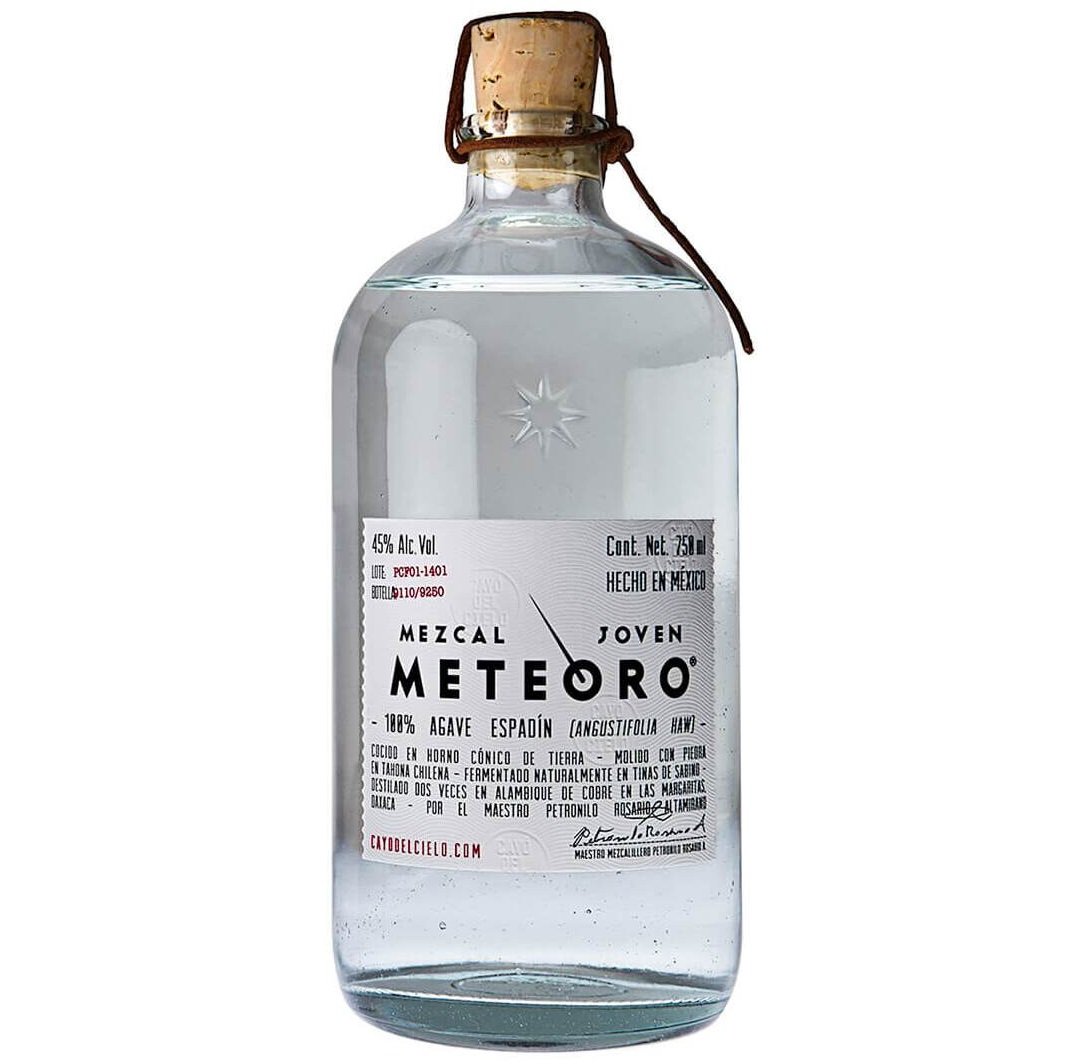 Мескаль Meteoro Espadin 100% Agave, 45%, 0,7 л - фото 1
