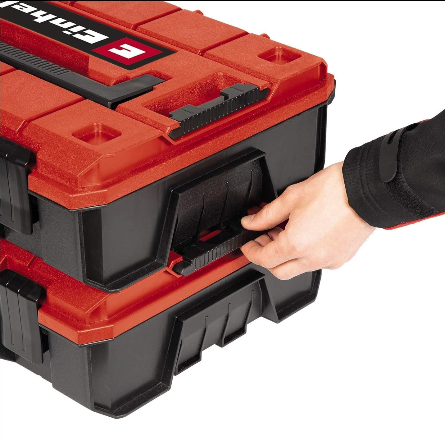 Кейс для інструментів Einhell E-Case S-F пластиковий з поролоновим вкладишем до 25 кг (4540019) - фото 8