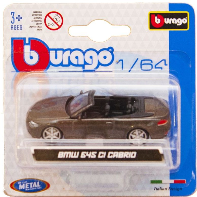 Автомодель Bburago 1:64 в ассортименте (18-59000) - фото 4