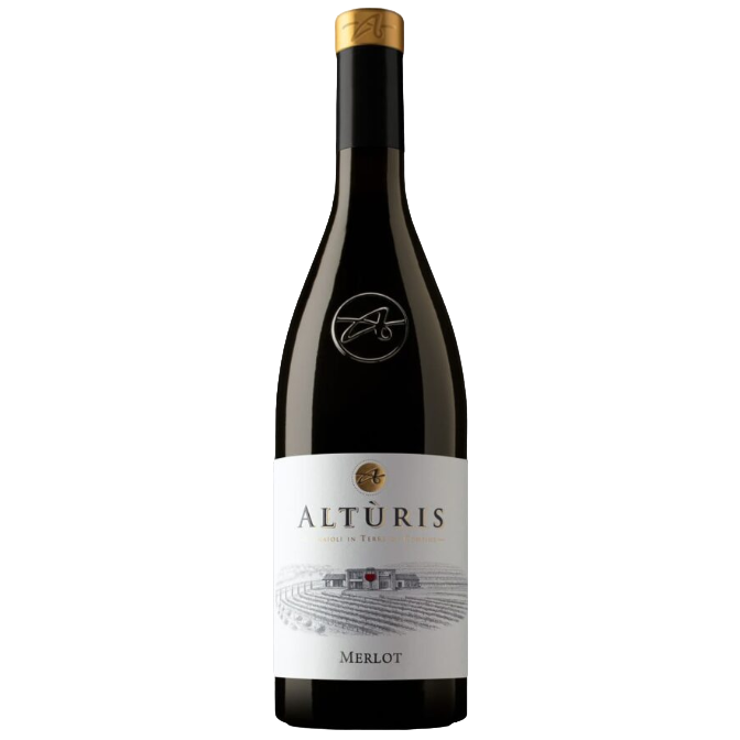 Вино Alturis Merlot, красное, сухое, 0,75 л (ALR15752) - фото 1