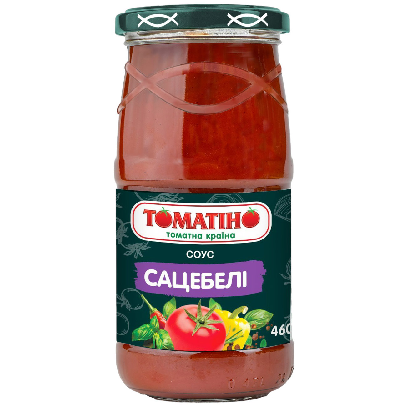 Соус томатний Томатіно Сацебелі 460 г х 3 шт. - фото 1