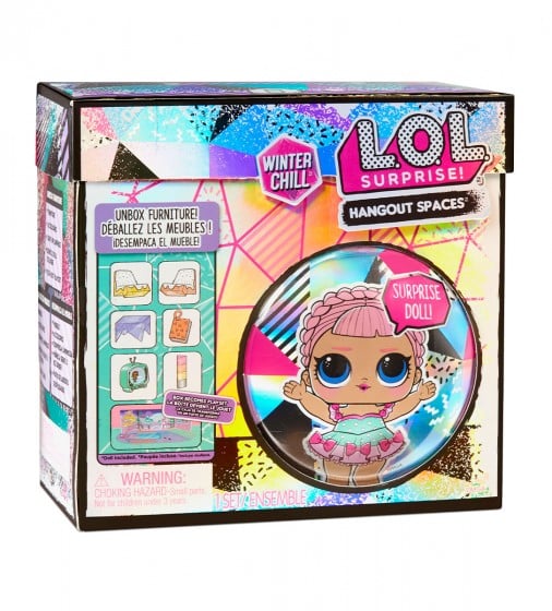 Игровой набор с куклой L.O.L. Surprise Маленькие Комнатки Ледяной уголочек фигуристки (576648) - фото 3