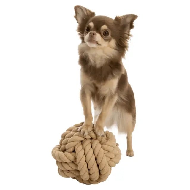 Іграшка для собак Trixie Be Nordic М'яч, канат, d13 см (32630) - фото 2