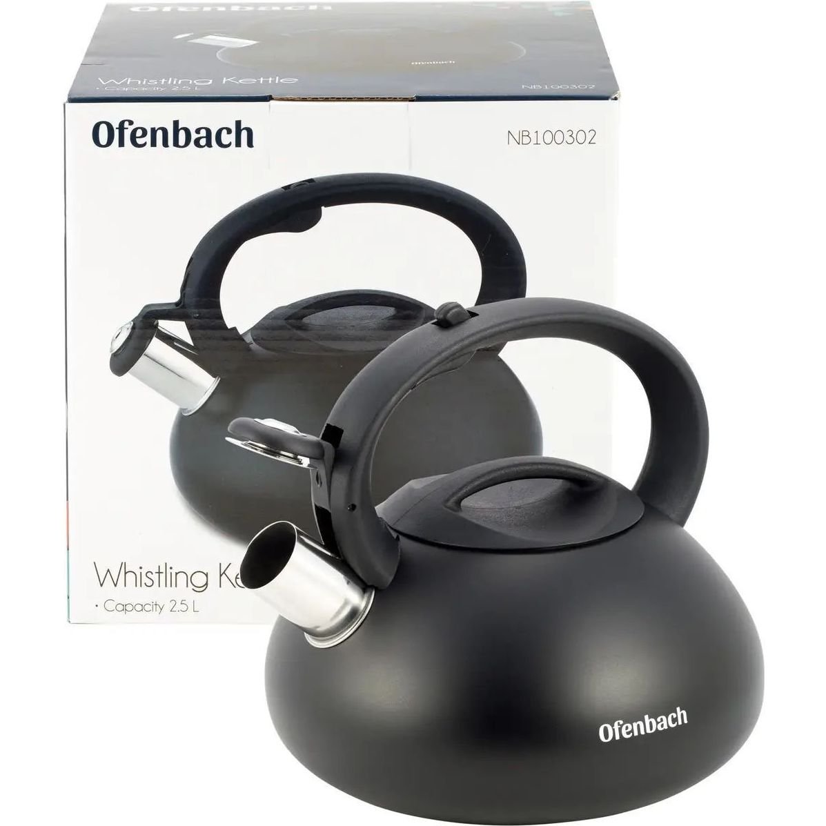 Чайник Ofenbach 2.5 л черный (OF-100302) - фото 10